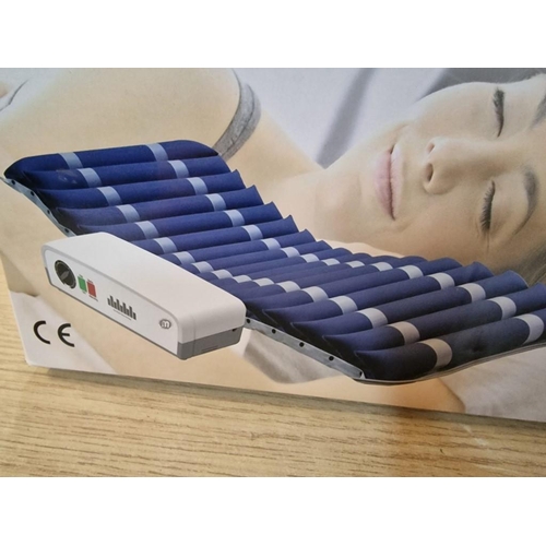 294 - Mobiak Anti-Decubitus Stripe Mattress (Air Pressure Redistribution Mattress and Pump Set with Box, R... 