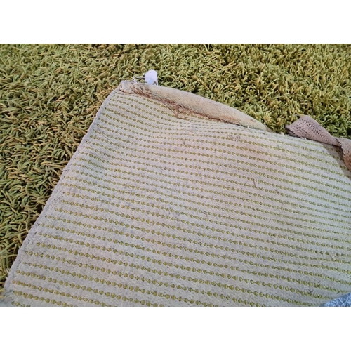 359 - Large Green Colour Deep Pile Carpet, (Approx. 240 x 175cm)