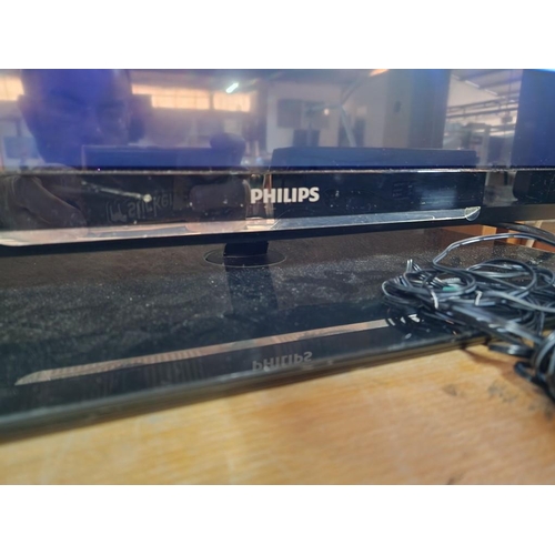 219 - Philips 42'' Television (Model: 42PFL4007H/12) * Basic Test and working with HMDI Input), Together w... 