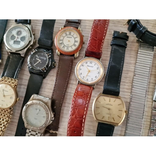 397 - Collection of Assorted Watches and Straps, (a/f, untested)