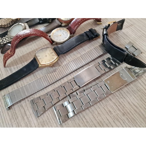 397 - Collection of Assorted Watches and Straps, (a/f, untested)