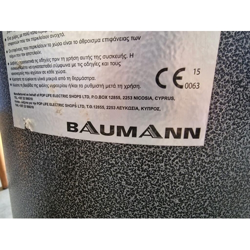 553 - Baumann Gas Patio Heater (Model: 201508)