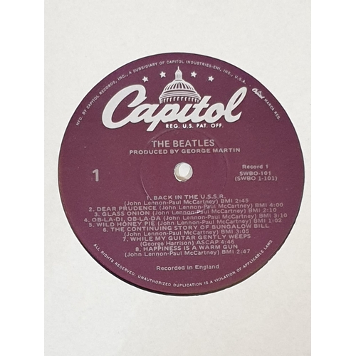 125 - The Beatles / White Album Double Album by Capital Records (Produced by George Martin, Record in Engl... 