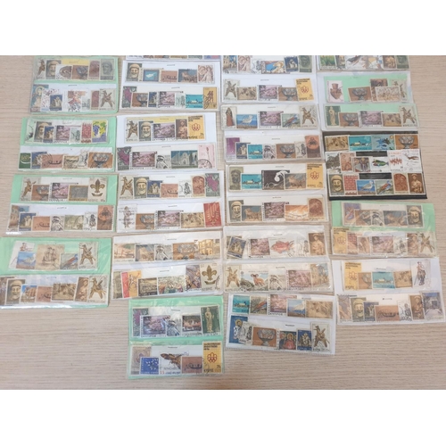 240 - Cyprus Stamps Approx 300 pcs of Retro and Vintage Stamps (30 x Pages, 10pcs each)