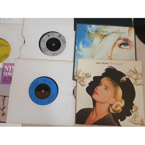 303 - Large Collection of Single Vinyl Records (20pcs) inc; Madonna 