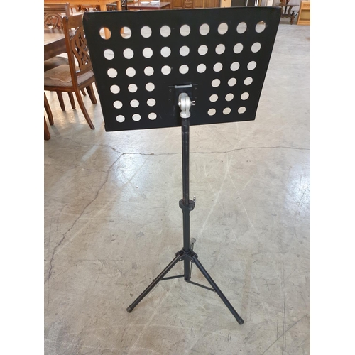 394 - Metal Music Stand with Adjustable Height