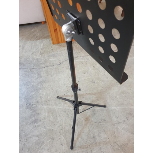 394 - Metal Music Stand with Adjustable Height