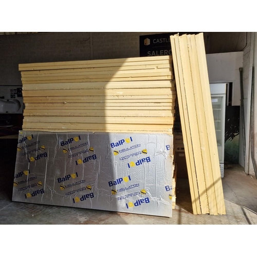 520 - 26 x Sheets of PIR Insulation Boards, (Each Approx. 243 x 110 x 10cm = 2.67sqm, Total Approx. 69.5sq... 