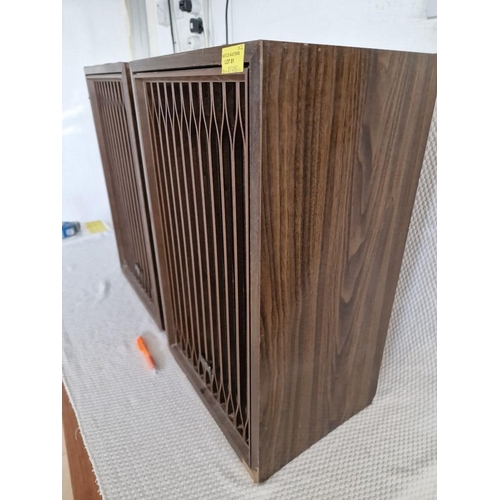 81 - Pair of Vintage Kenwood 120w Speakers in Wood Effect Cases, (Model: KL-666X), (2), (Each Approx. 36 ... 