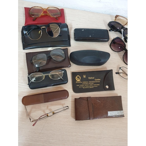 403 - Collection of Assorted Stylish Sunglasses, Reading Glasses and Cases