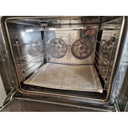 790 - Garbin Commercial  Convection Oven, (Model: 43DX), Made in Italy, Together with Stainless Steel Stan... 