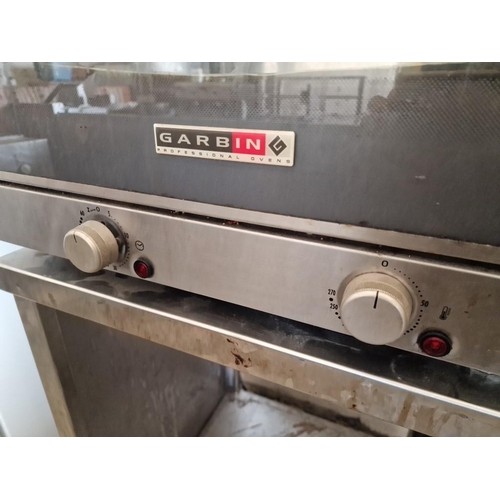 790 - Garbin Commercial  Convection Oven, (Model: 43DX), Made in Italy, Together with Stainless Steel Stan... 