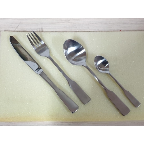 814 - WMF - Vintage (50's - 70's) Cutlery Set - Regensburg Cromargan (Stainless Steel 18/10) 24-piece Cutl... 