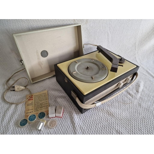 7 - Vintage 'Ziphona' Portable / Travel Record Player, (Model: P20), Made in Germany, (A/F, Untested)