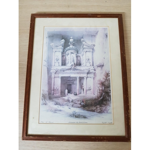 402d - Various of 5 x Prints on Antique Paintings