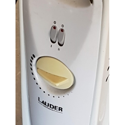 319 - Lauder Electric Radiator / Heater / Oil Heater, Made in Germany (Un-Tested)