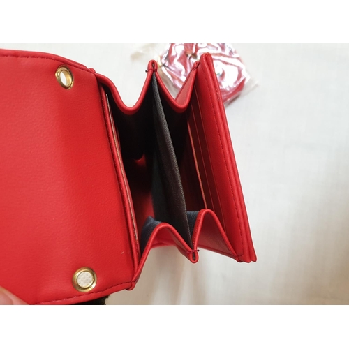 325 - Various Small Ladies Bags in Different Style and Shape, All in Red Colour (Un-Used)