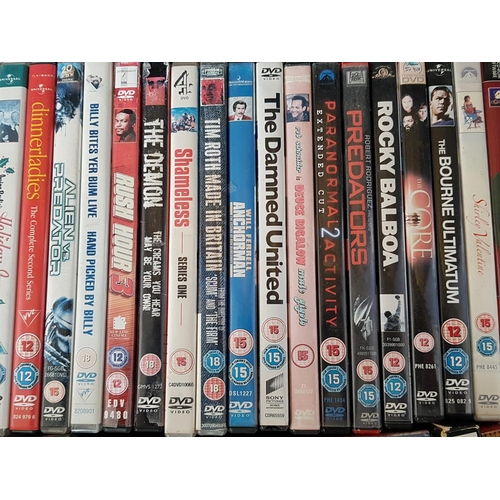 417 - Huge Collection, More than 80pcs of DVD's inc; 