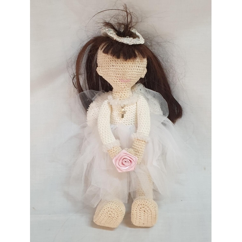 45 - Crochet Angel Baby Dolls (H:31.5cm)
