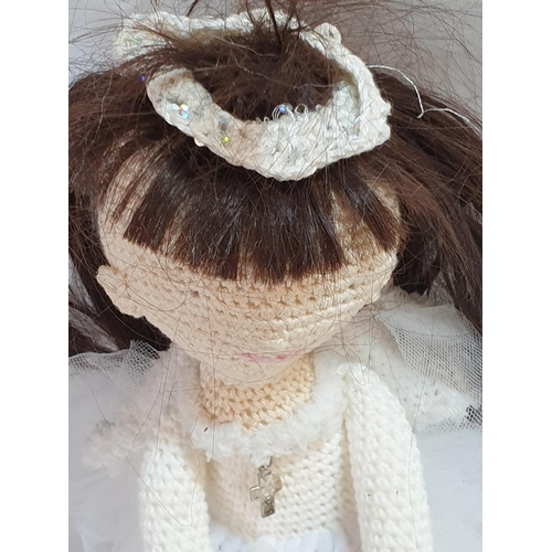 45 - Crochet Angel Baby Dolls (H:31.5cm)