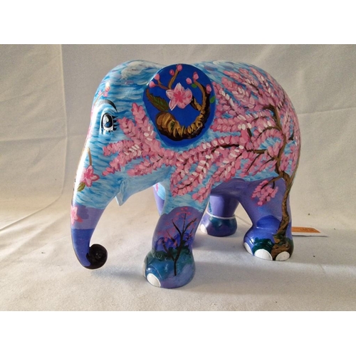 10 - Elephant Parade, (Approx. 20cm Tall), Limited Edition, Handcrafted / Hand Painted Fibre Glass Statue... 