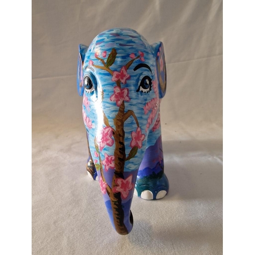 10 - Elephant Parade, (Approx. 20cm Tall), Limited Edition, Handcrafted / Hand Painted Fibre Glass Statue... 