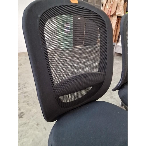 362 - Black Colour Office Chair, Swivel, with Mesh Back Rest