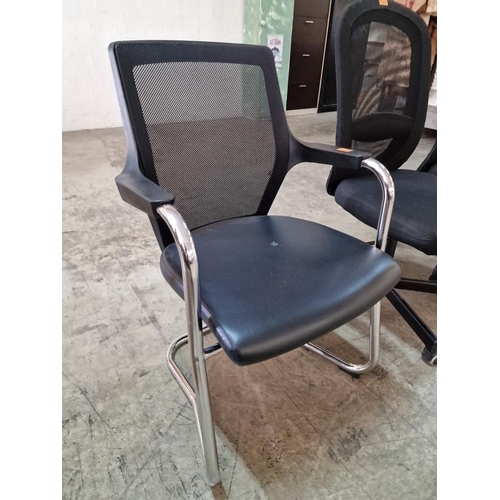 364 - Black Colour Office Chair with Arms