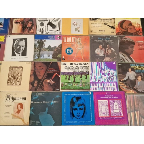 373 - Huge Collection of Approx. 70pcs of Retro Vinyls LP's, Mostly Classical Music