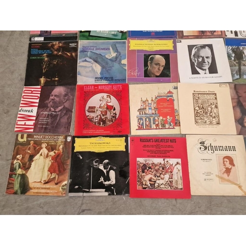 373 - Huge Collection of Approx. 70pcs of Retro Vinyls LP's, Mostly Classical Music