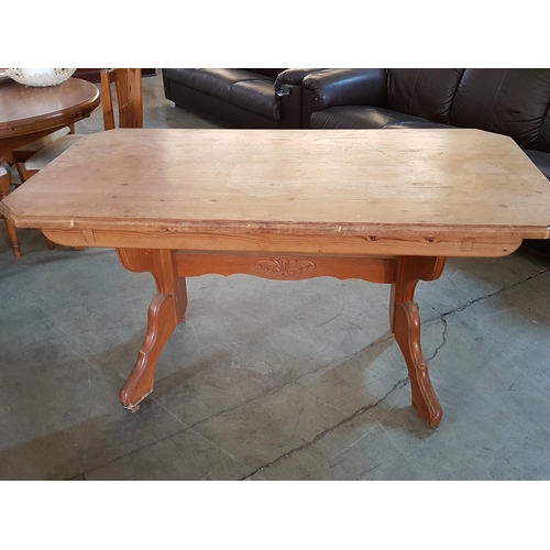 406 - Solid Wood Country Style Kitchen Table (152 x 84 x 76cm)