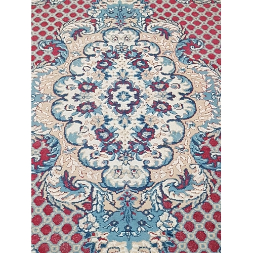 495 - Classic Pattern Rug in Red / Blue / Beige Colours (230 x 170cm)