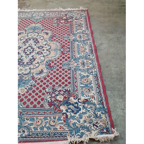 495 - Classic Pattern Rug in Red / Blue / Beige Colours (230 x 170cm)