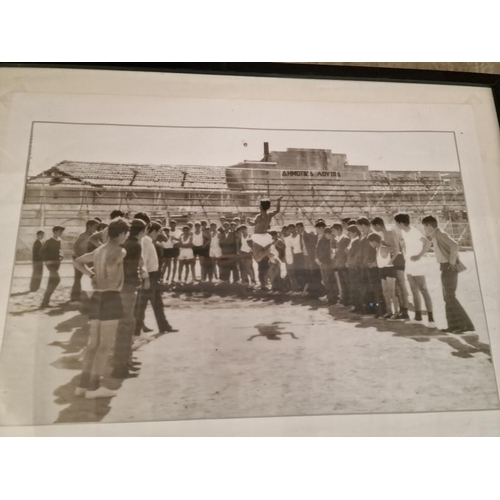 590 - Collection of Pictures / Prints from Early Cyprus Football and 2 x Boxing, (9)