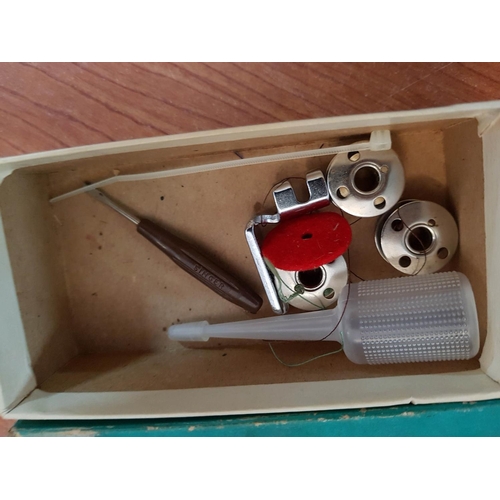 224 - Vintage Singer Electric Sewing Machine 99K (Sewing Motor, Ser. No. K10754052) with Quantity of Acces... 