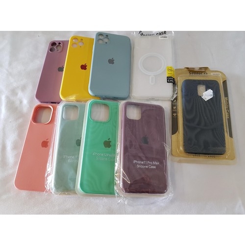 396 - Collection of 9 x Silicone Mobile Phone Case (9)