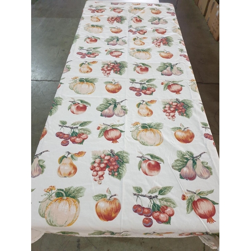 524 - Collection of 4 x Table Cloths in Different Style, Colour, Fabric and Size