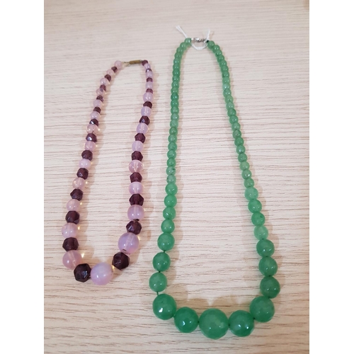 561 - 8 x Hand Made Stylish Necklaces in Different Style, Size, Beads etc