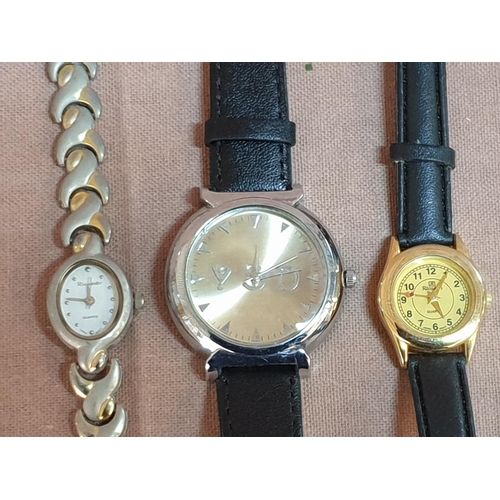 568 - Collection of Vintage and Retro Ladies and Men's Watches (Un-Tested, A/F), (12pcs)