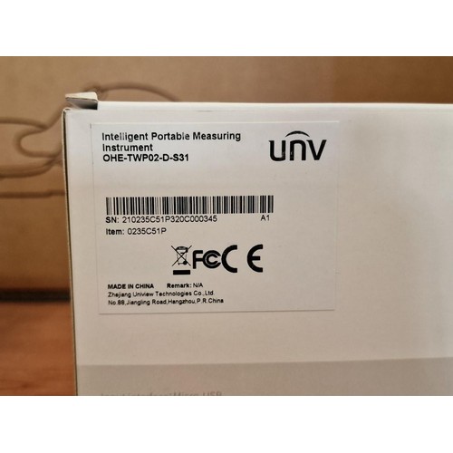 114 - Uniview Smart Indoor Automatic / Non-Contact Body Temperature Digital Reading.

** Stock Clearance /... 