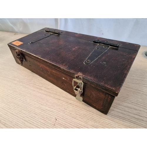 69 - Soldering Iron and Other Tools in Wooden Case, (Basic Test & Working)