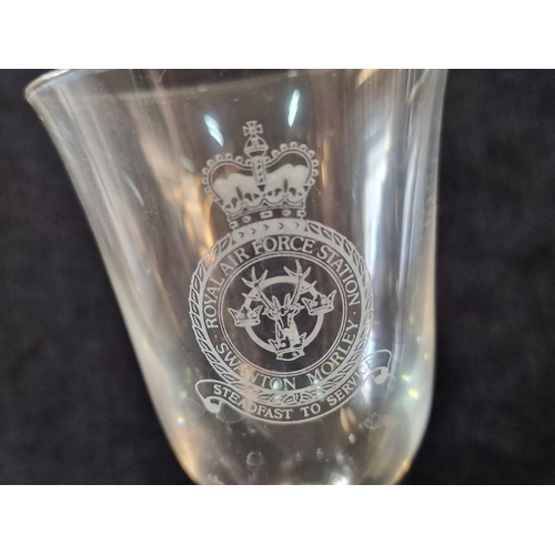 461 - Collection of RAF Wine Glasses, 3 x Different Sizes, (16)