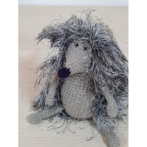 15 - Mr Hedgehog Crochet Pattern Toy, Hand Crafted by Local Folk Artist 