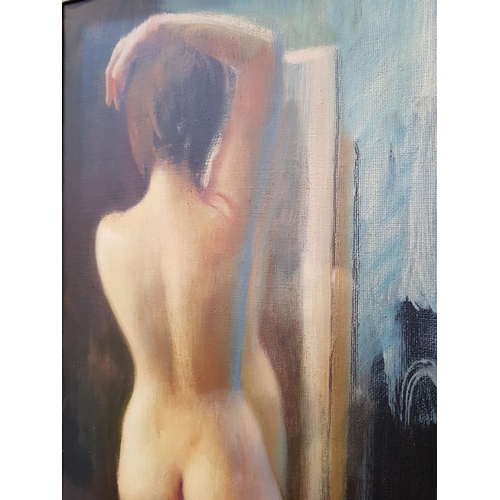 174 - Piran Bishop, British Contemporary Sole Student of Late Robert Lenkiewicz (1941 - 2002) Standing Nud... 