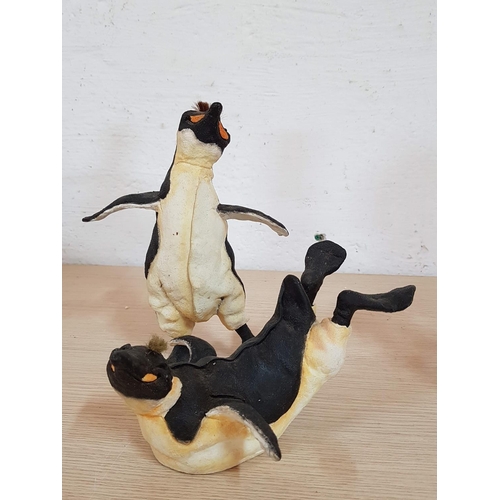 265 - A Breed Apart Country Artist Perry (CA06448, Approx. 20 x 12cm) and Presley (CA06451) H:31cm) Pengui... 