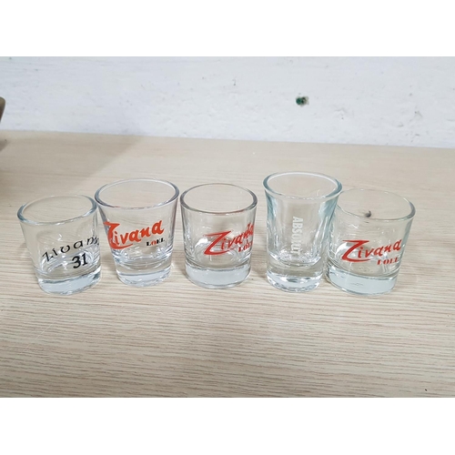 421 - Large Collection of Assorted Shot Glasses (27pcs)