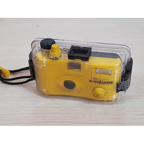 494 - B Square Scuba Camera for 35mm Film - Underwater Compact Camera (Un-Tested)