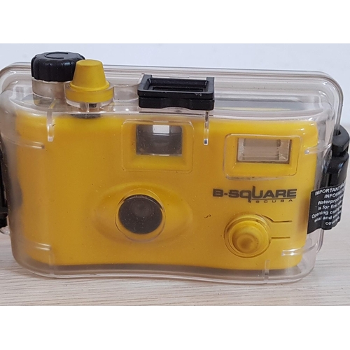 494 - B Square Scuba Camera for 35mm Film - Underwater Compact Camera (Un-Tested)