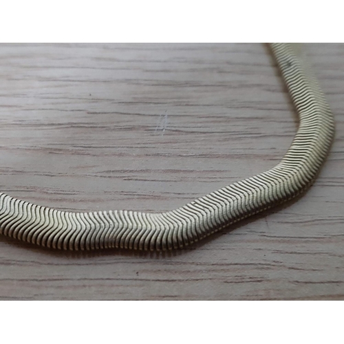 499 - Snake .925 Silver Chain, Total Weight 17gr (L:45cm)