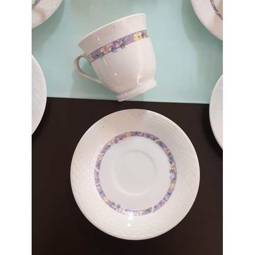 518 - Lyns Fine China Opal Pattern Dinner Service